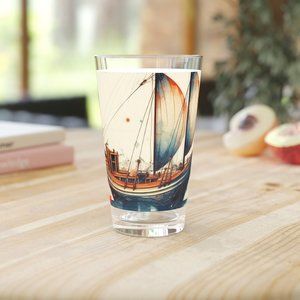 Gift for him, her Pint Glass, 16oz